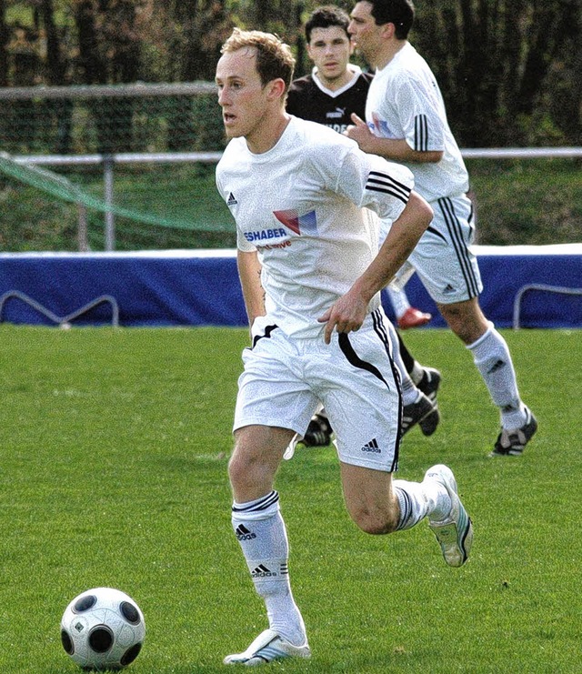 Sein erstes Saisontor sollte am Ende w...n SV 08 Laufenburg zur 1:0-Fhrung.     | Foto: matthias kaufhold