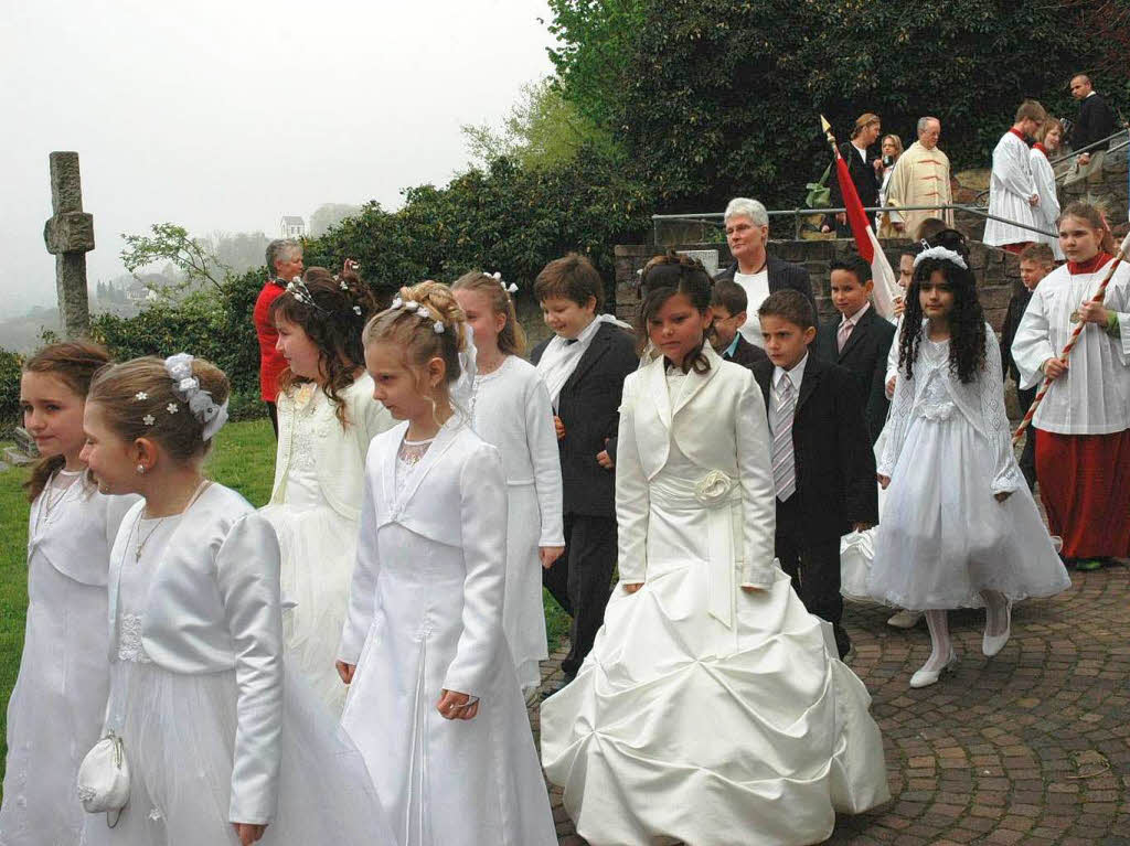 Erstkommunion in Laufenburg. Foto: Sara Chymo