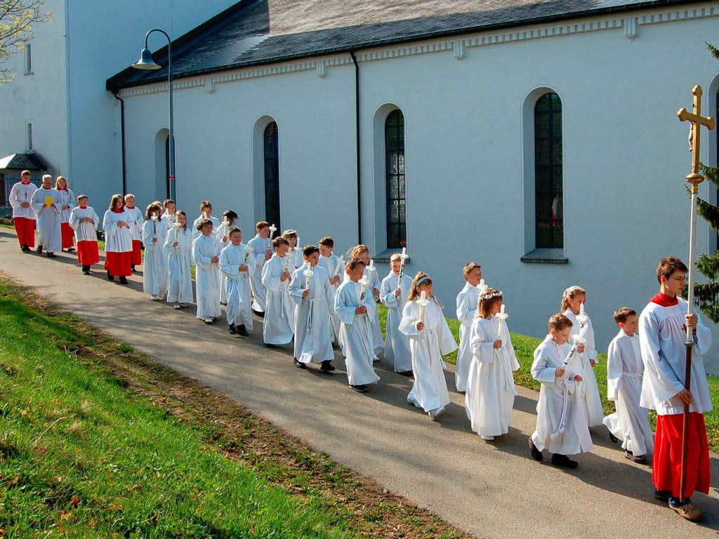 Erstkommunion in Herrischried. Foto: Hans-Dieter Folles