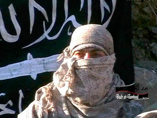 Ein Vermummter aus einem Video der Islamischen Dschihad-Union.  | Foto: dpa