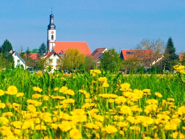 Die Kirche Meienheim liegt am Rande des Sanierungsgebietes  | Foto: Michael Sauer, www.naturfoto-schwanau.de