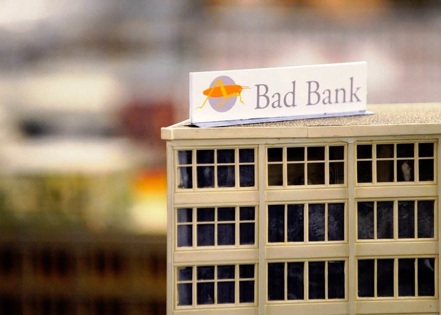 Wer zahlt fr die Bad Banks?  | Foto: dpa