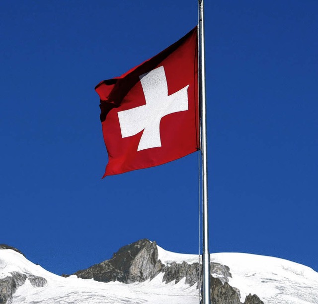 Beim Bankgeheimnis hlt die Schweiz weiterhin die Fahne hoch.   | Foto: dpa