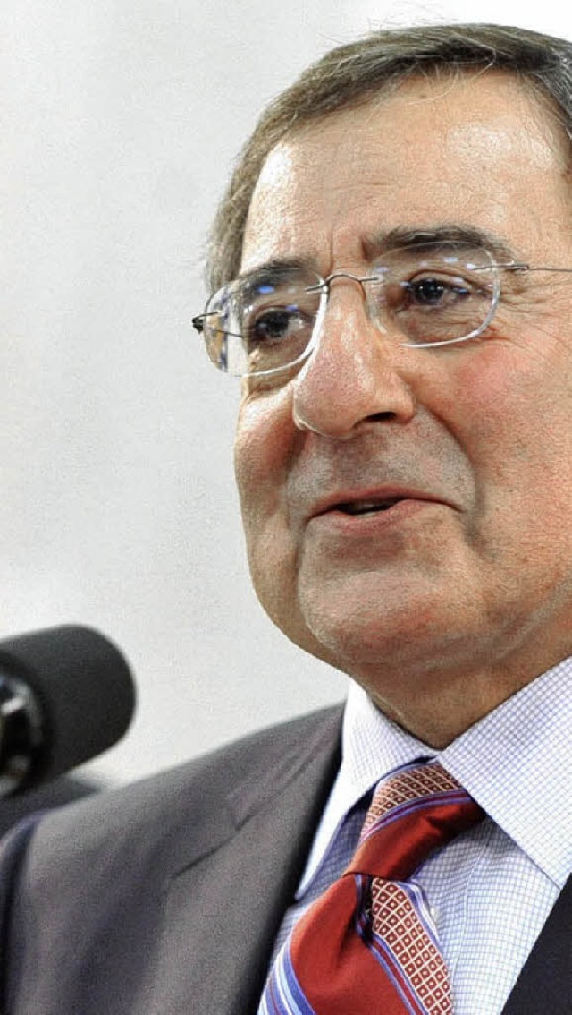 Der neue CIA-Chef Leon Panetta   am Montag in Langley  | Foto: DPA