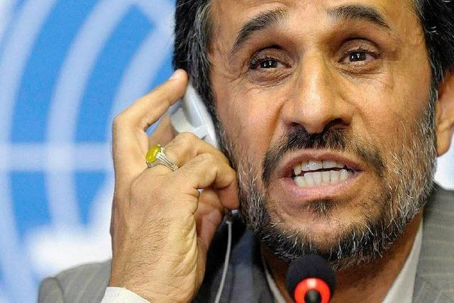 Arabische Medien applaudieren Ahmadinedschad