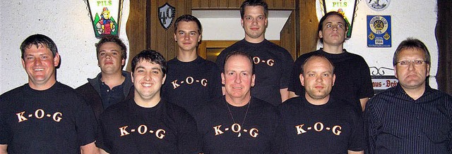 K-O-G-Vorstand (vorne von links): Mich...t, Johannes Ngele, Maximilian Jgler.  | Foto: Privat