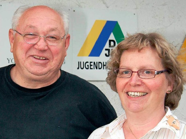 <Bildtext>Norbert und Ilka Brendel lei...e Jugendherberge Rudenberg.</Bildtext>  | Foto: Eva Korinth