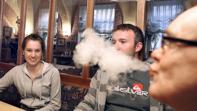 Bei &#8222;Zarko&#8220; ist die Rauche...n dies tun, ohne andere zu belstigen.  | Foto: fssel
