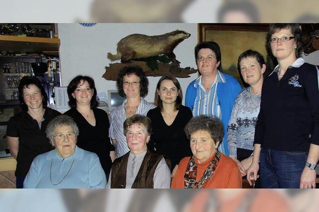 Wittenschwander Frauengemeinschaft whlt Vorstand