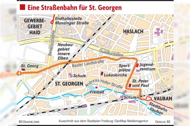 CDU will Tram auf die Schiene setzen