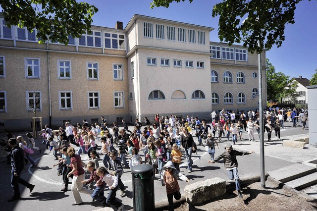 Wandel steht auch der Gerhart-Haupmann-Schule am Seepark bevor.  | Foto: thomas kunz