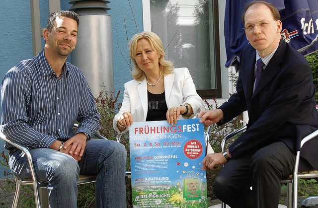 Im Frhling ein Fest: Alexander Phlma...ngs- und Werbering freuen sich drauf.   | Foto: Sahli