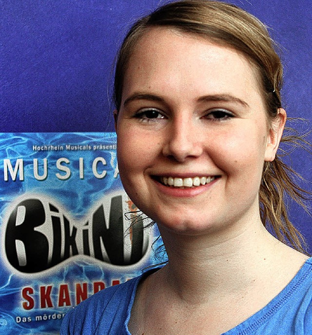 Claudia Eckert (21) aus Freiburg nahm ...fr &#8222;Bikini Skandal&#8220; teil.  | Foto: rita eggstein