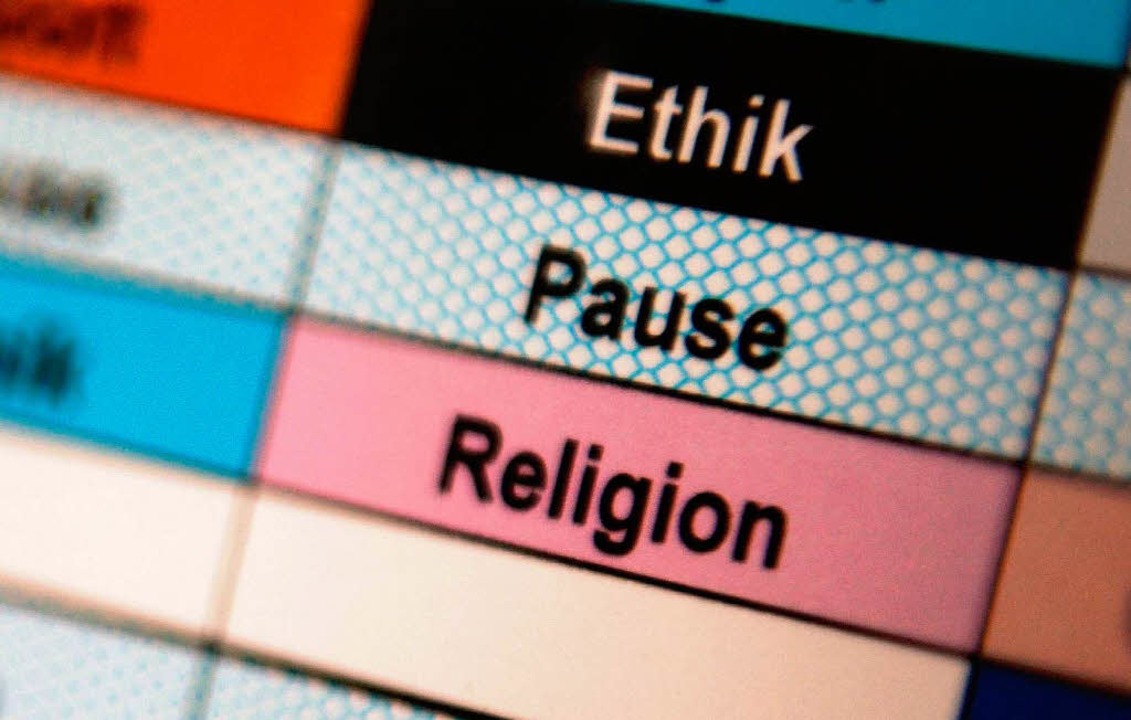 Der Religionsunterricht bleibt ein Zusatzfach.  | Foto: ddp