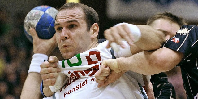 Vorbild in Sachen Einsatz: Grzegorz Garbacz  fllt verletzt aus.  | Foto: michael heuberger (a)