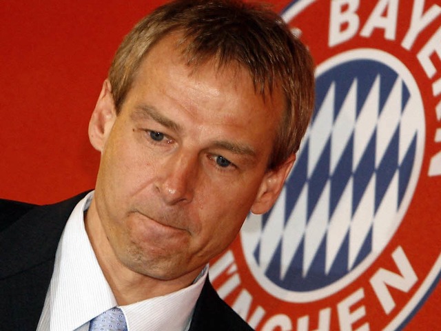 Klinsmann  wird seinen hohen Ansprchen in Mnchen nicht gerecht.  | Foto: ddp