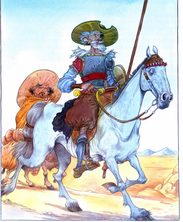 Don Quijote,  Sancho Panza   | Foto: pr