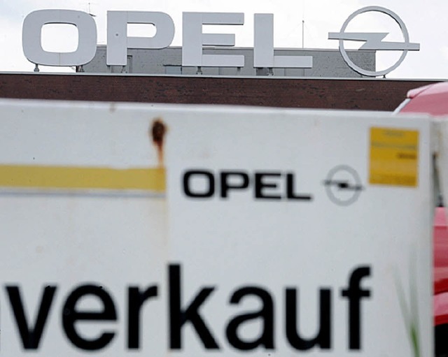 Wer erhlt den Zuschlag fr den Autohersteller Opel?  | Foto: DPA