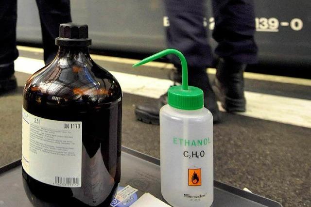 Behälter mit Schweinegrippen-Viren explodiert in Schweizer Zug