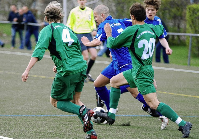 FC Neustadt gegen DJK Donaueschingen  | Foto: Ruoff