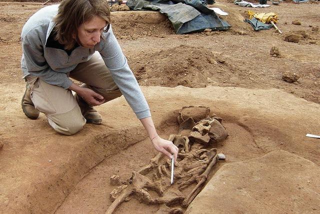 Archologen finden steinzeitliche Totenstadt