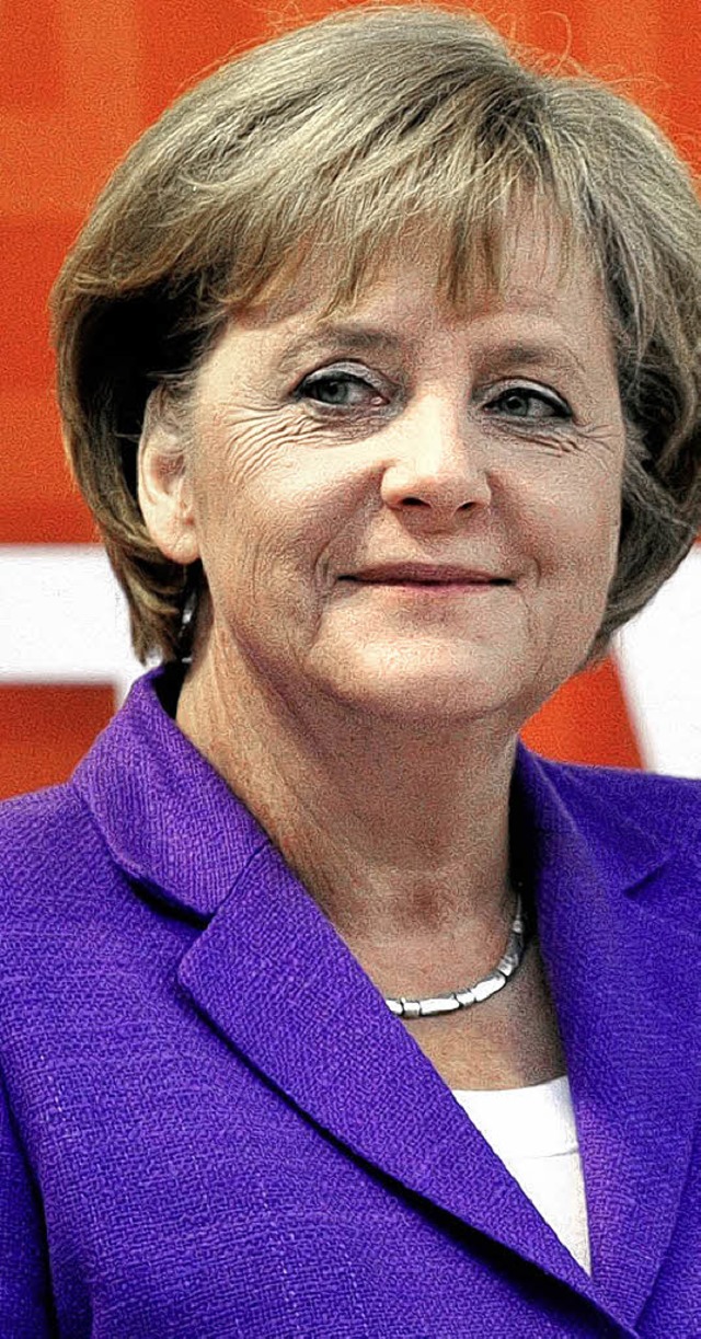 Kanzlerin Angela Merkel   | Foto: DDP
