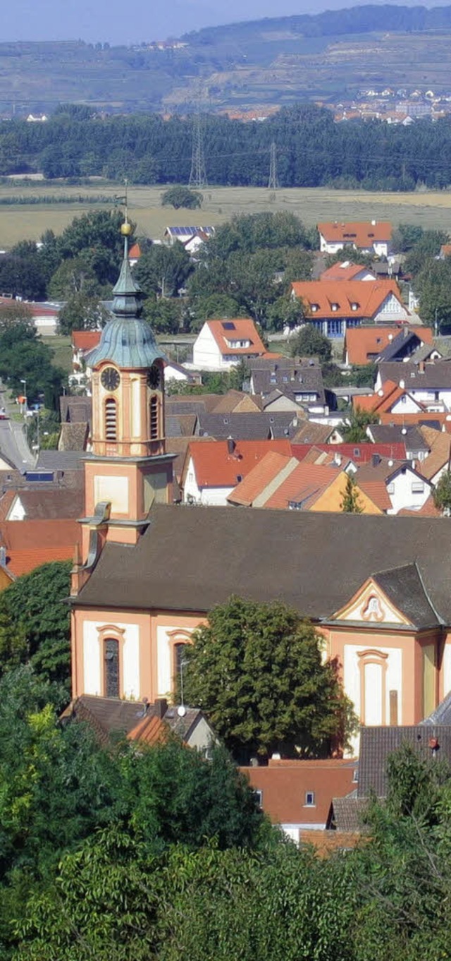 Blick auf Merdingen  | Foto: Gemeinde Merdingen