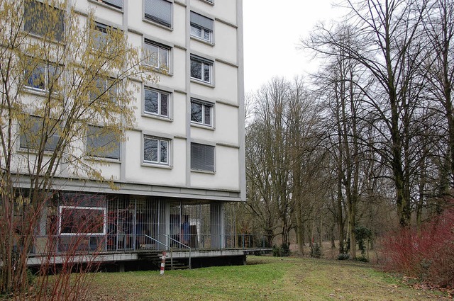 Im Erdgeschoss des ZPE-Personalwohnheims soll eine  Schulmensa entstehen.   | Foto: Gerhard Walser