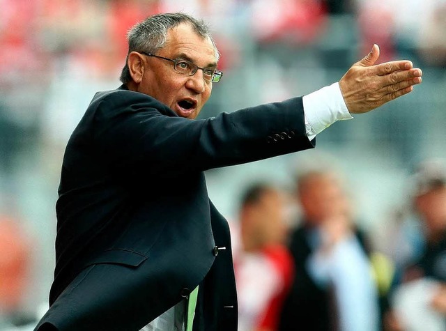 Soll sich mit Schalke einig sein: Wolfsburg-Trainer Felix Magath  | Foto: dpa