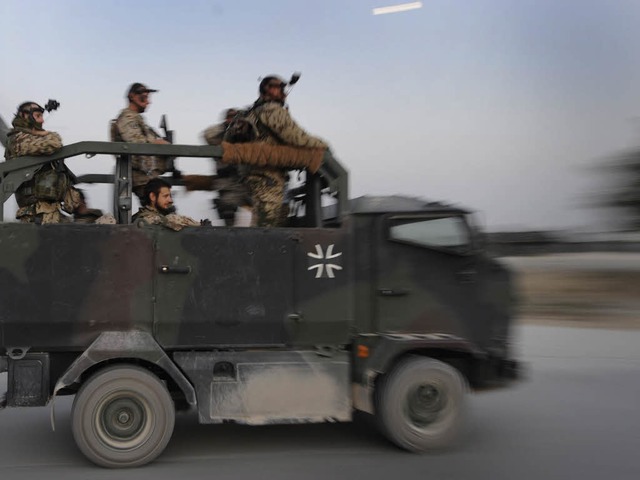 Die Soldaten machen in Afghanistan einen gefhrlichen Job.  | Foto: ddp
