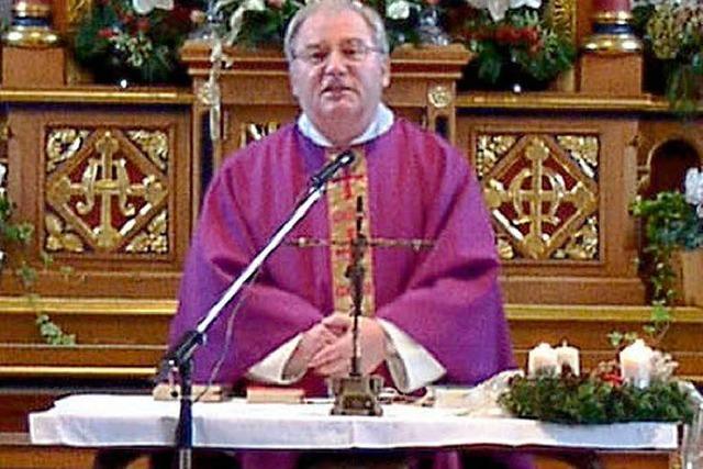 Pfarrer Fleig sagt an Christi Himmelfahrt ade