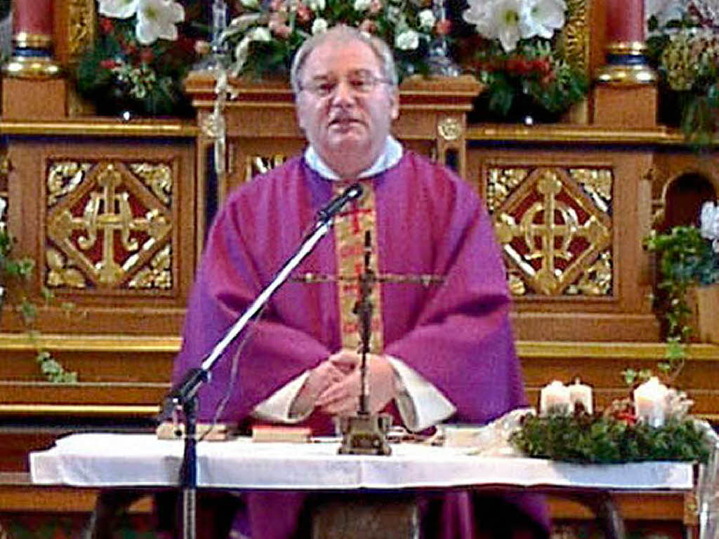 Pfarrer Fleig sagt an Christi Himmelfahrt ade Murg Badische Zeitung