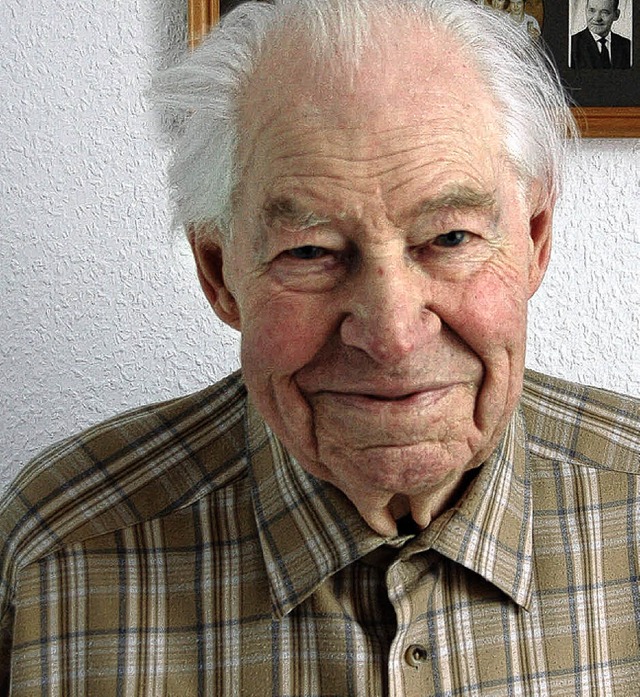 Heinz Henseleit wird morgen 85   | Foto: Maier