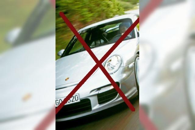 Ohne Porsche durch die L-Kurve