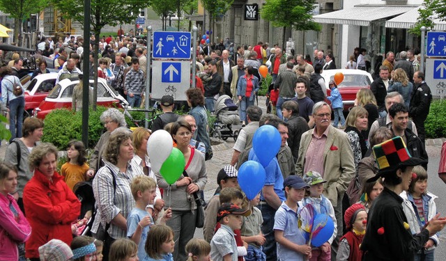 Das war richtig was los in der Donaues...m Wochenende kamen tausende Besucher.   | Foto: BZ