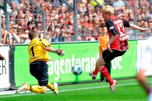 Richtig aufgestellt: SC Freiburg gewinnt gegen Frankfurt