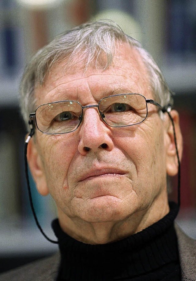 Ein politischer Autor: Amos Oz   | Foto: dpa