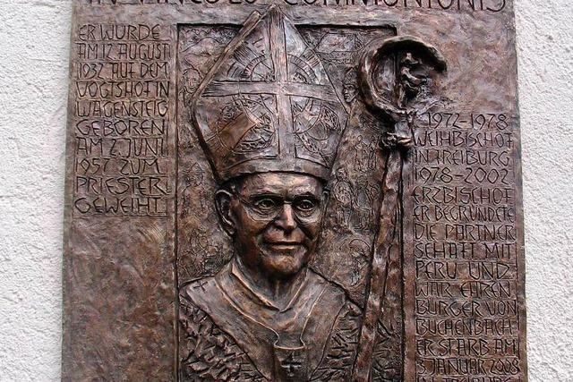 Gedenken an Erzbischof Oskar Saier
