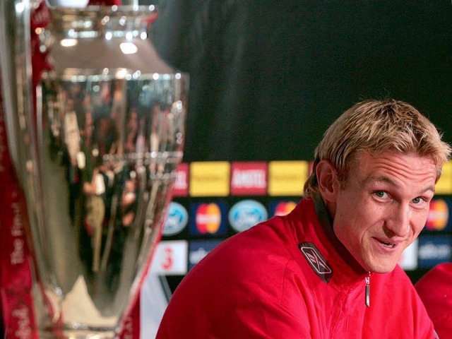 2005 gewann Sami Hyypi mit dem FC Liverpool den Titel in der Champions League.  | Foto: MUSTAFA OZER