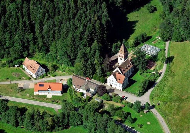 In der Nhe des Klosters Weitenau (rec...rde, lag das Epizentrum des Erdbebens.  | Foto: Erich Meyer