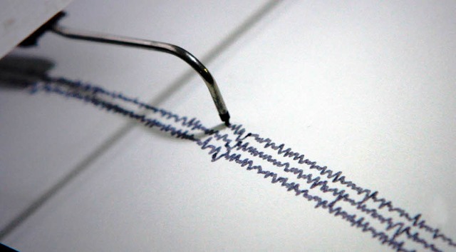 Der Seismograph ist eine Maschine, die Erdbeben aufzeichnen kann.  | Foto: dpa