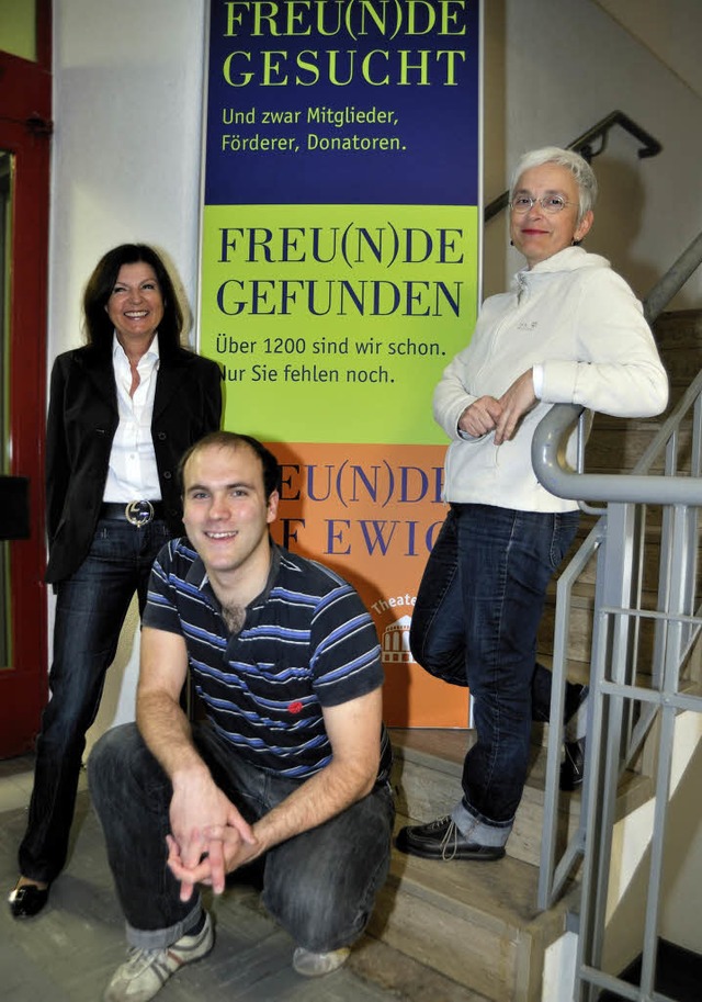 Der Erfolg gibt ihnen recht (von links...eul, Matthias Weigel, Barbara Mundel.   | Foto: Maurice Korbel