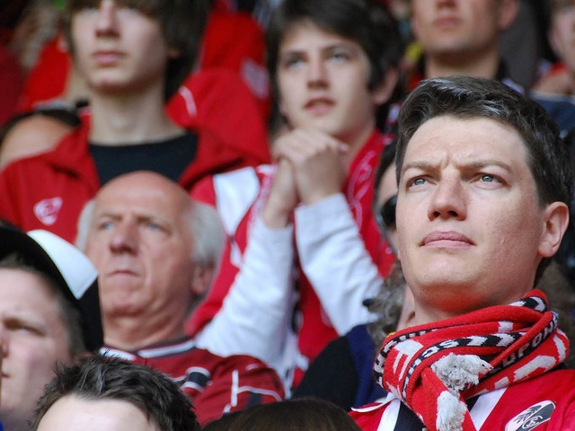 Mitzittern ist fr Fans des SC Freiburg am Sonntag angesagt.  | Foto: Dana Hoffmann