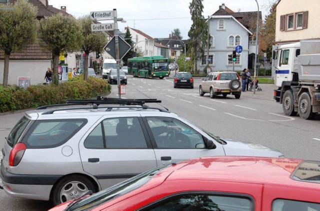 Viel Verkehr bedeutet auch viel Lrm.   | Foto: Fillisch