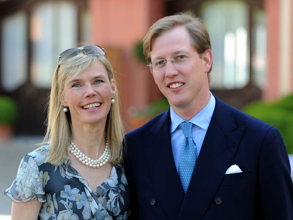 Bernhard Prinz von Baden und seine Frau Stephanie