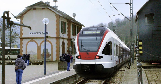 So knnte es gehen:  Elektrifiziert un...ten die Zukunft der Kandertalstrecke.   | Foto: privat