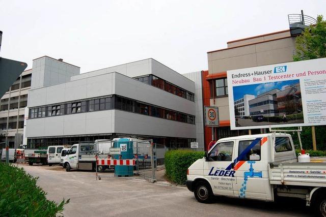 Endress + Hauser investiert 13 Millionen Euro in Maulburg