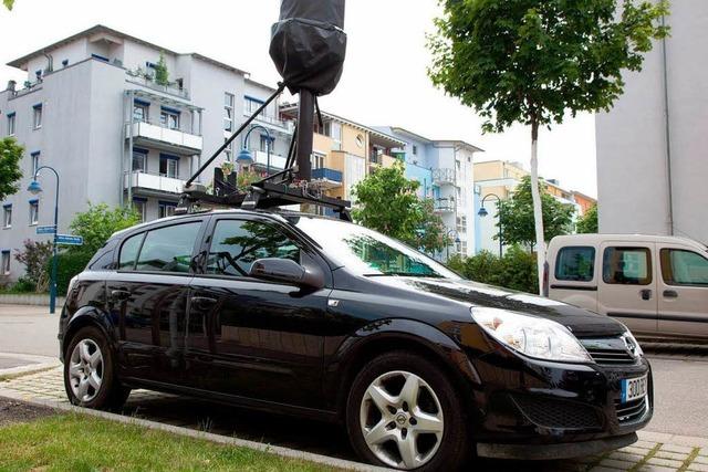 Das Google-Auto in Freiburg