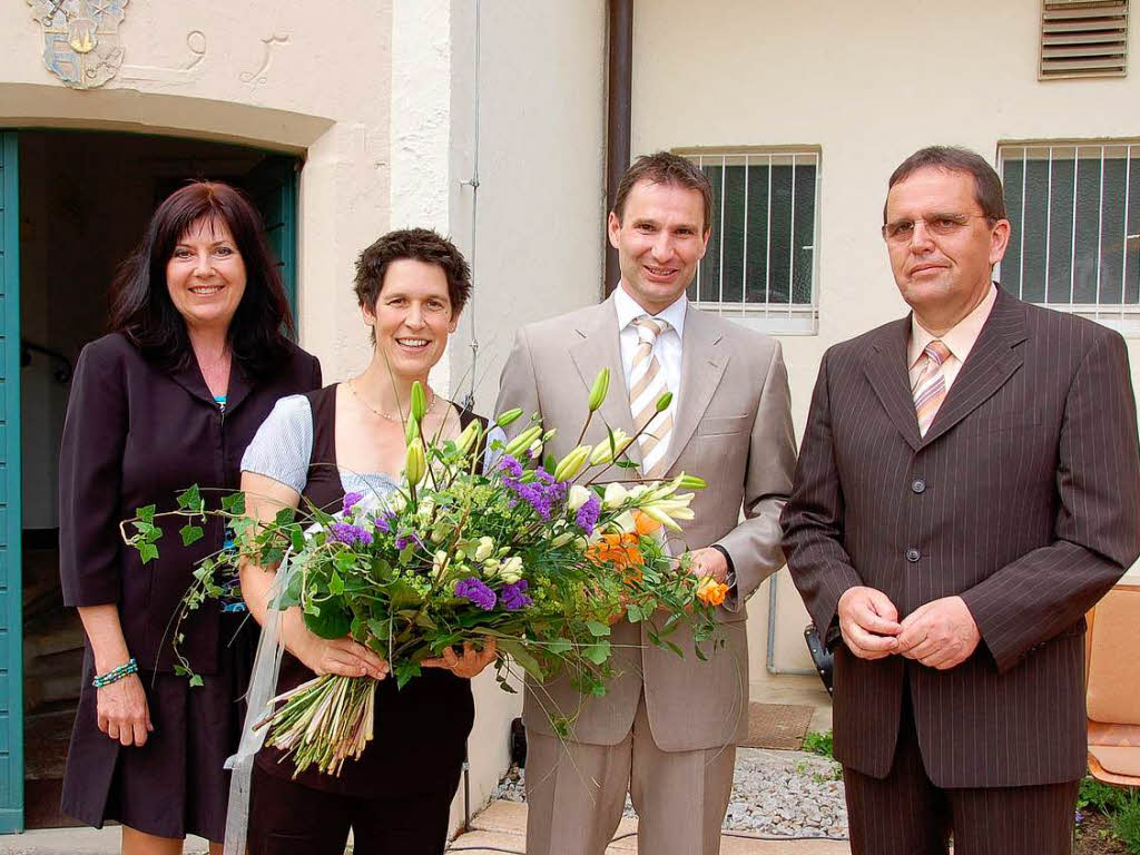 Blumen fr Pia und Markus Riesterer von Marie-Luise Strecker und Edgar Kern