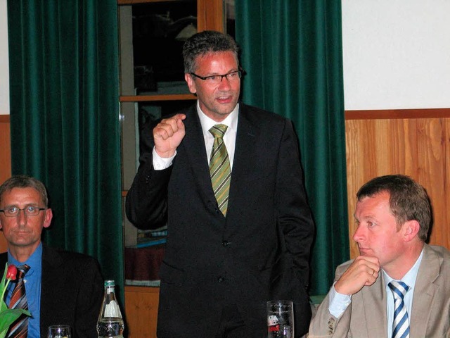 <Bildtext>Landwirtschaftsminister Pete...atte keinen leichten Stand.</Bildtext>  | Foto: Jutta Schtz